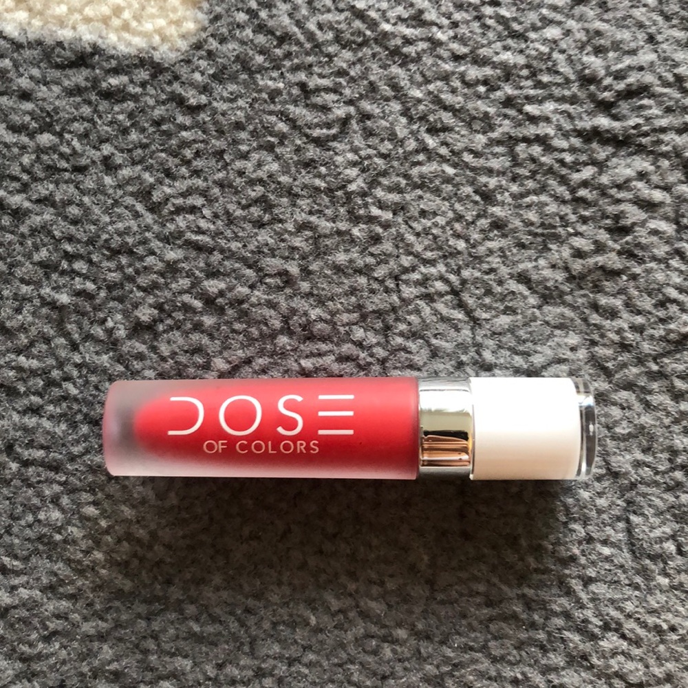 Bittersweet Dose of Colors liquid lipstick